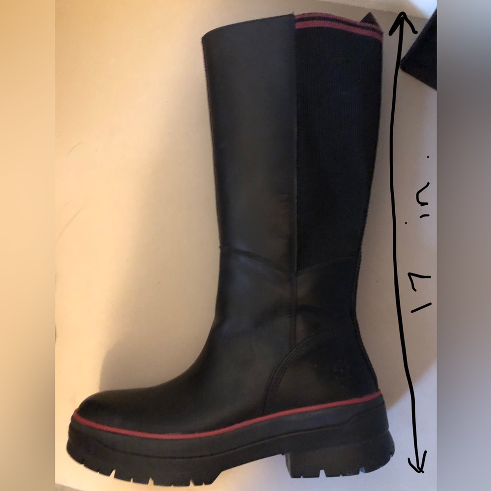 Black Waterproof Timberland Rain/Snow Boots